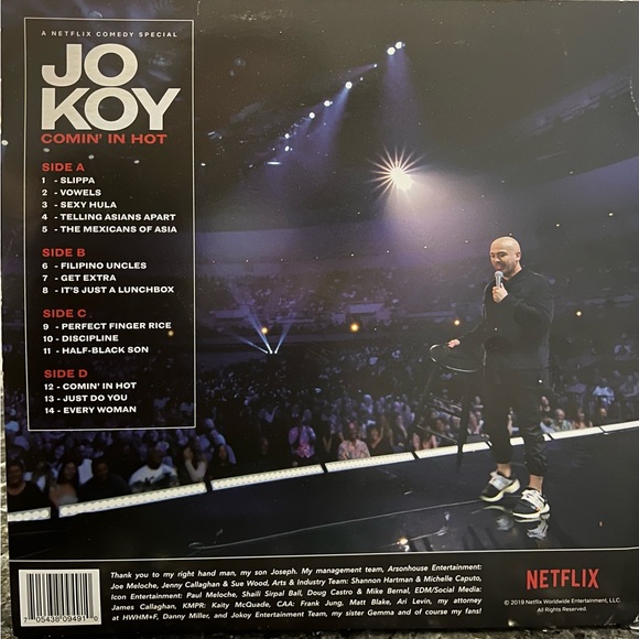 Jo Koy ✨ Comin’ In Hot • Netflix Comedy Special • 2 LP Record Album - Picture 3 of 5